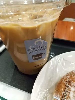 タリーズデカフェラテ