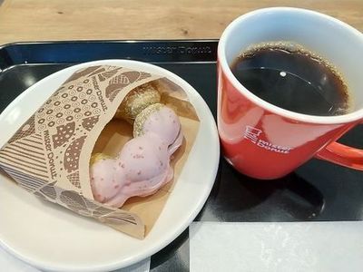 ミスドでモーニング