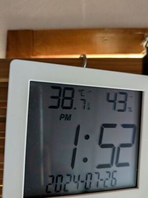 本日の室温